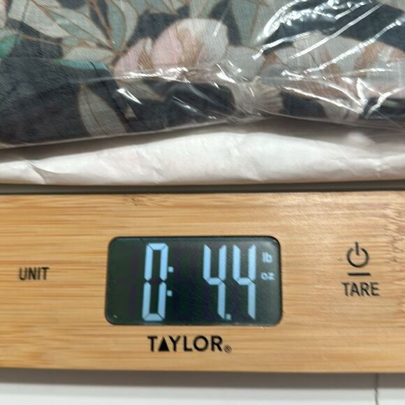 LAUREN CONRAD FLUTTER SLEEVE SPLIT BACK HI LOW BLOUSE TOP SMALL FLORAL FAIRY - Picture 12 of 13